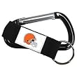 Cleveland Browns Black Carabiner Keychain