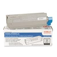 Premium Compatible High Capacity Black Toner Cartridge for Okidata C5500, C5650 & C5800 Printers.