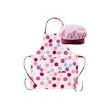 Miniamo Cupcakes Two Piece Child's Chef Set with Hat and Apron