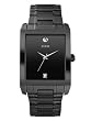 GUESS&reg; #U12557G1 Men's Black IP Stainless Steel