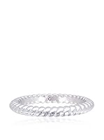 Momenti d'Argento Brazalete Twist Design Round plata de ley 925 milésimas