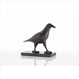 Joel Bird Sculpture in Black Wax