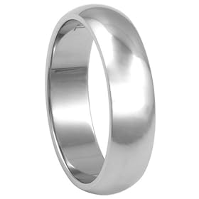 Stainless Steel Plain Ring-Size:5