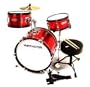 DeRosa Bridgecraft Child/Kid's Drum Set - DRM 316 - RED