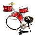 DeRosa Bridgecraft Child/Kid's Drum Set - DRM 316 - RED