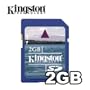 Kingston 2GB Secure Digital (SD) Memory Card - Retail Package