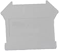 ASI ASIDUK410 Din Rail Mounted Terminal Block End Cover (Pack of 25)