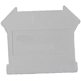 ASI ASIDUK410 Din Rail Mounted Terminal Block End Cover (Pack of 25)
