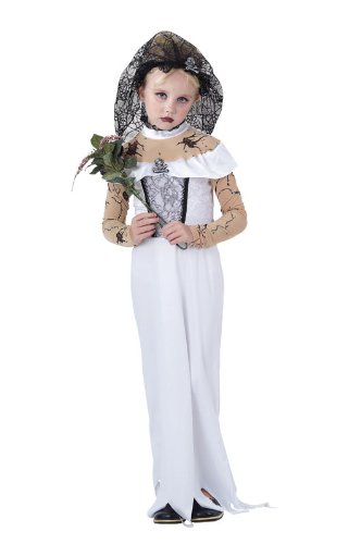 Zombie Bride - Kids Costume - Size 5-7 Years