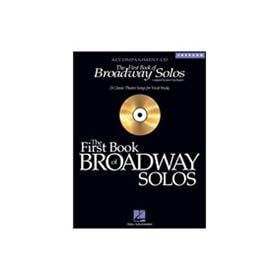 Hal Leonard The First Book of Broadway Solos - Soprano - Accompaniment CD - Vocal Collection