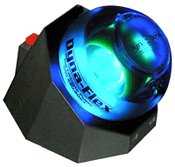 Dynaflex Powerdock Blue Power Ball Gyro Exerciser + Docking Station