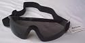 Birdz Wing Skydiving Goggles Paragliding Smoke Great Peripheral Vision Design. Comfortable Neoprene Foam Padding, Adjustable Headstrap.