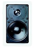 Definitive Technology UIW55 Rectangular In-Wall Speakers (Pair, White)