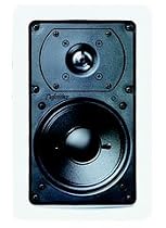 Definitive Technology UIW55 Rectangular In-Wall Speakers (Pair, White)