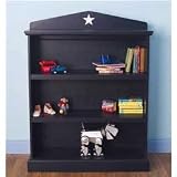 Product details for Bratt Decor Heritage Bookcase Color: Navy
