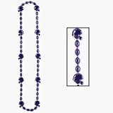 Purple Football Helmet Beads (Single String)