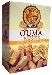 Ouma Buttermilk Rusks - 500g by Nola