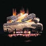 Peterson Real Fyre G46 Designer Series Ripped Split Oak Designer Plus Vented Log Sets w/ G46 Burner