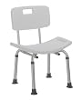 `Shower Safety Bench- W/ Back Retail-KD