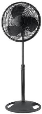 1 - 16" Oscillating Stand Fan Blk