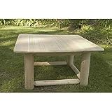Mirror Lake Square Table (White Cedar) (36W x 36D x 19H)