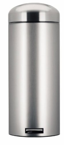 30 Liter Retro Pedal Bin Color: Matte Steel