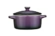 Premier Housewares OvenLove Mini Casserole Dish with Lid, 10 x 5 cm, Purple
