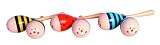 Toys : Wooden Animal Maracas Assorted Designs (1 pair supplied)