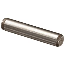 Dowel Pins, Stainless Steel 416, Plain, Inch, Meets MS16555 Specifications