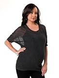 IMAGE OF A Pea in the Pod Collection: Vince Elbow Sleeve Dolman Sleeve Maternity Sweater