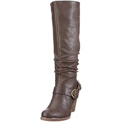 ESPRIT J10387 Stella Boot, Damen Stiefel, Braun (medium brown 218), EU 39