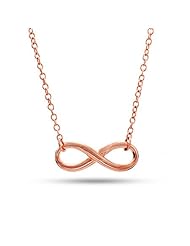 Rose Gold Infinity Necklace