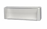 LG Electronics AAP33726606 Refrigerator Door Shelf/Bin, White with Clear Trim