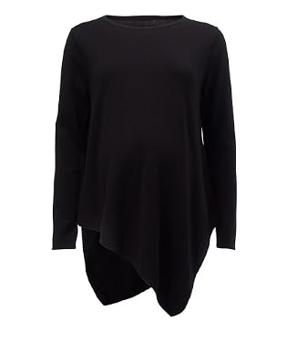 Blooming Marvellous Black Maternity Asymmetric Hem Jumper