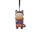 Trick or Treater Purple Kitty Halloween Ornament