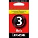Electronics : Lexmark Cartridge No. 3 - Print cartridge - 1 x black