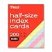 Mead Colored Index Cards, 3 X 2.5 Inches (63039)