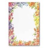 Flat Cards - Bright Floral