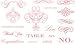 Letterpress Wedding Printing Plate Set 1 (Quickutz)