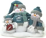 Philadelphia Eagles Table Top Snow Family Each Features Three Plush Snowpeople
