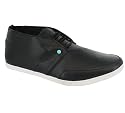 BOXFRESH VOLT2 LEATHER LEACED UP ANKLE SHOES BLACK