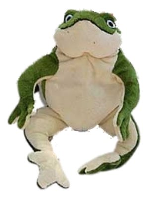 Dog Squeak Toy Frog 12″ Plush Dog Toy