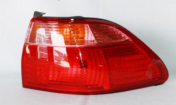 Honda Accord Sedan Replacement Tail Light Assembly - Passenger Side