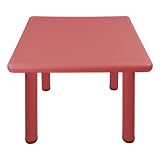Square Resin Activity Table (20 Legs)