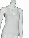 BRIAN REYES White Racerback Ribbed Tank Top