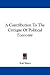 A Contribution to the Critique of Political Economy