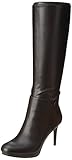 Nine West Women's Enuck Riding Boot Boot,Black,9 M US