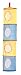 Closet Complete 75054 Youth Collection Hanging Mesh Organizer