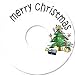 Tuits Wine Glass Name Tags - Merry Christmas - 100 Tags