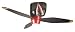 Craftmade WB3448TS 48-Inch Tiger Shark Warplane Ceiling Fan with Blades